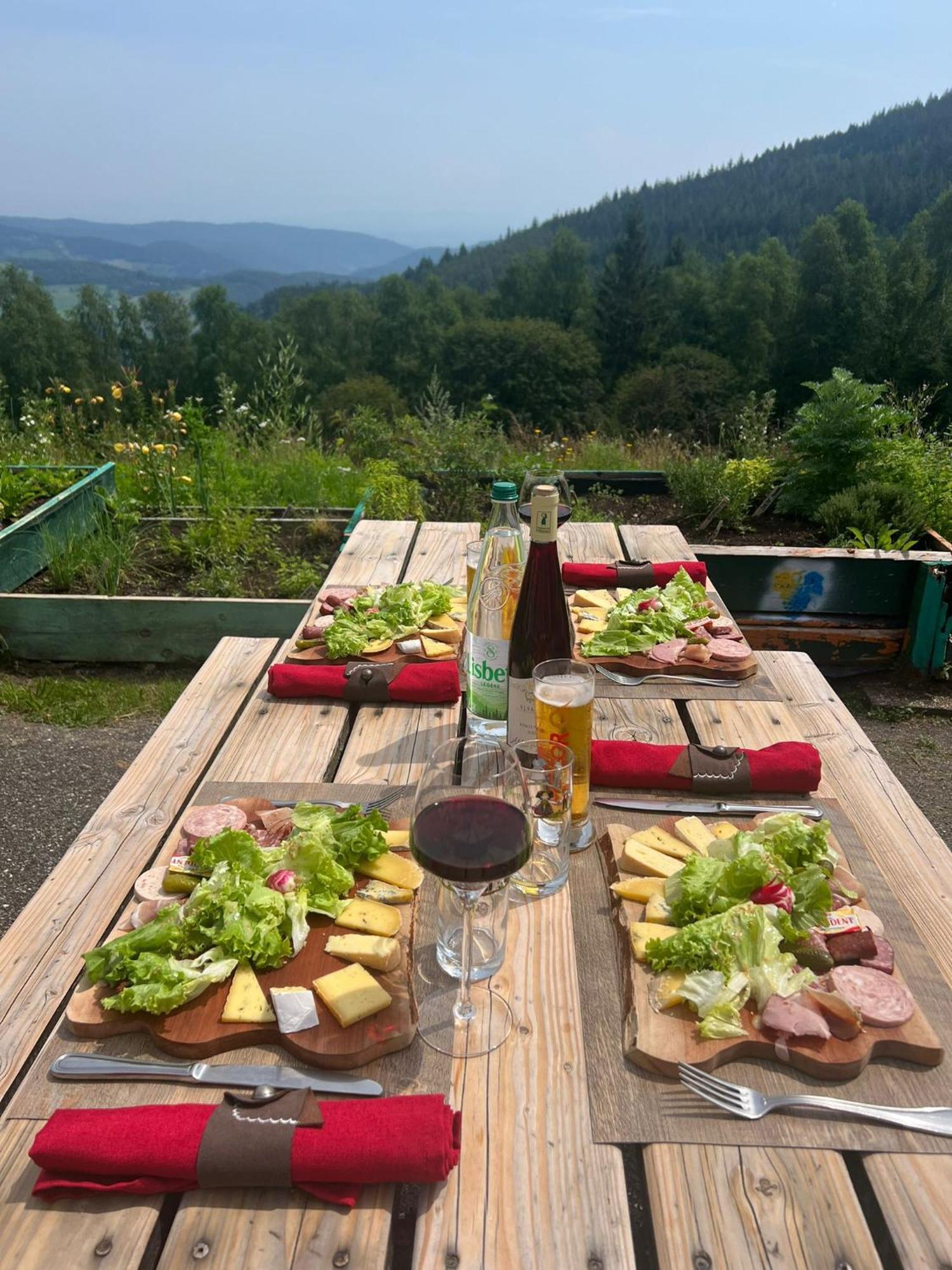 Auberge De L'Etang Du Devin Lapoutroie Exteriör bild